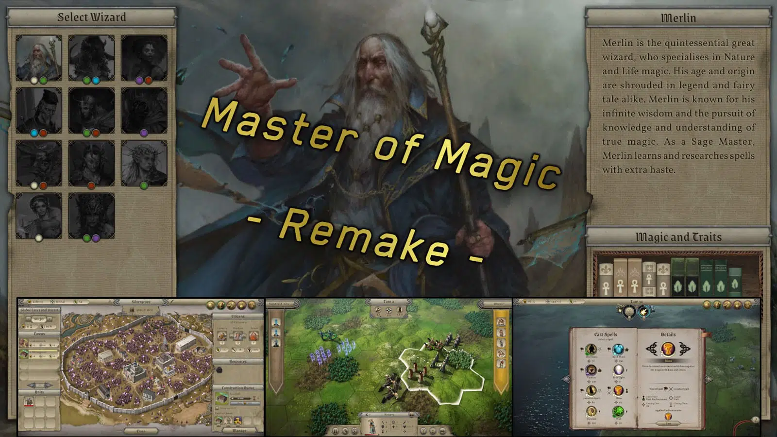 Master of Magic Remake 2022