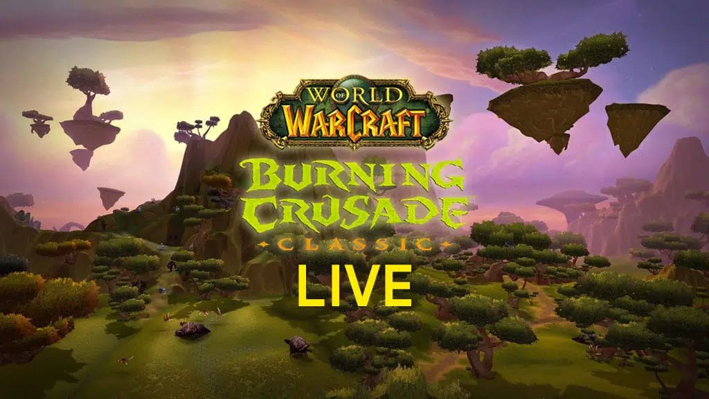 wow burning crusade classic live