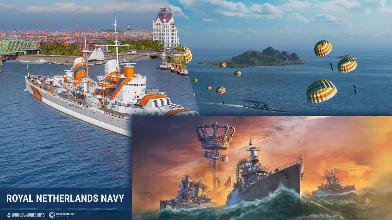 World of Warships Netherlands Navy