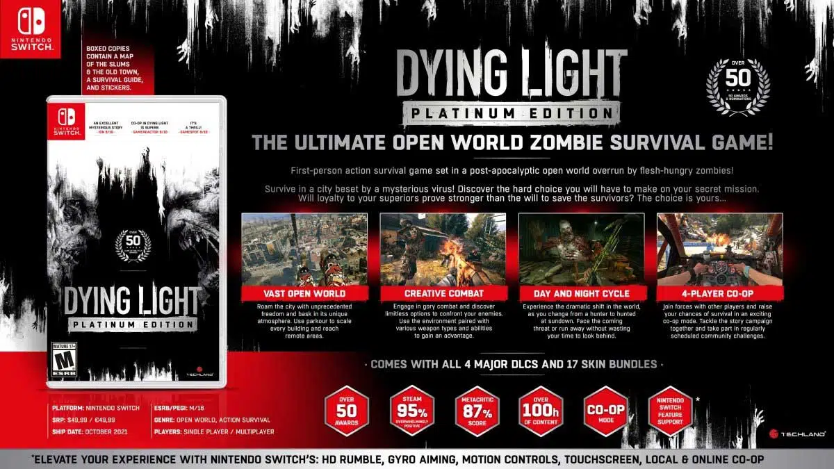 dying light nintend switch
