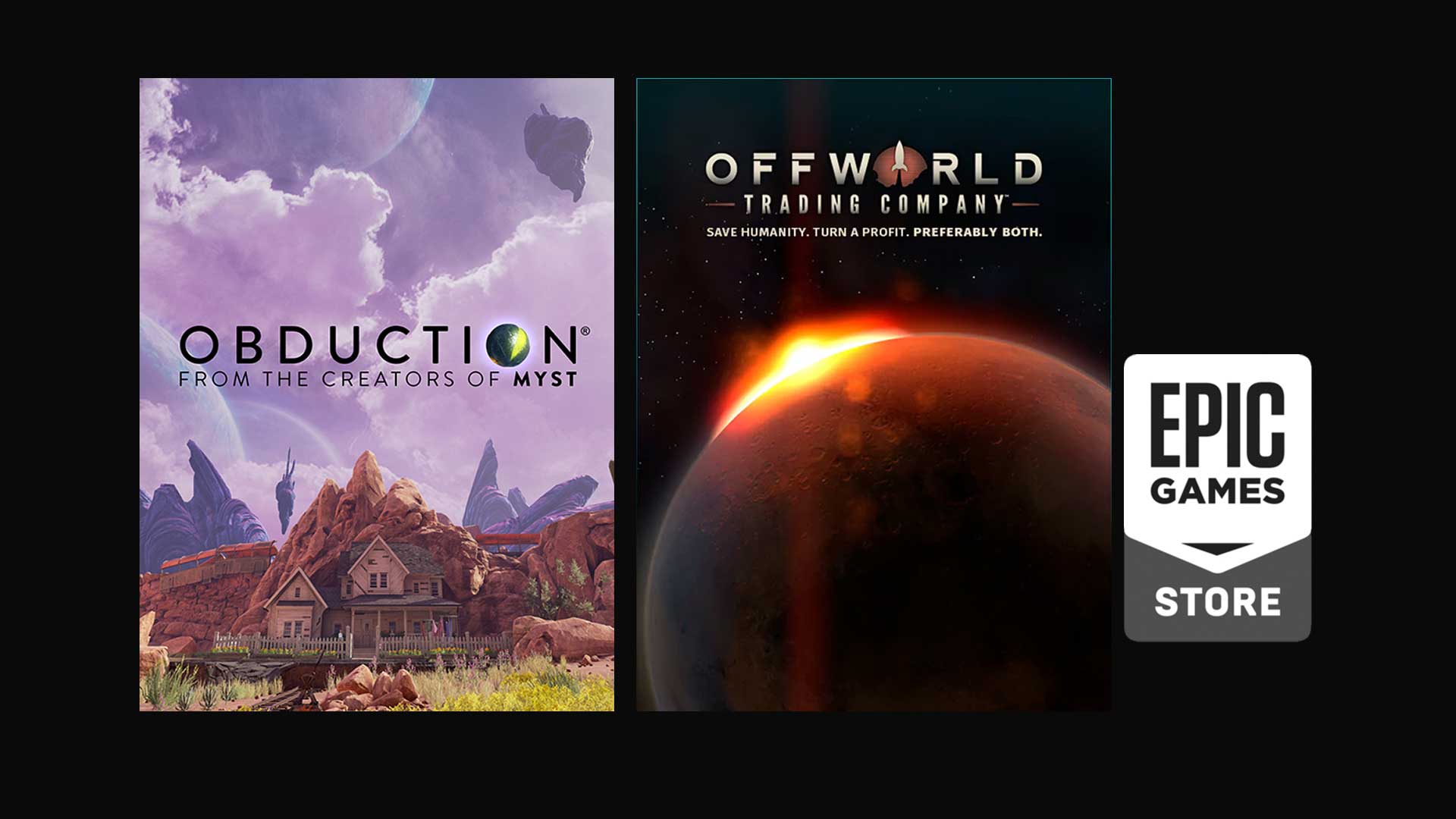epic game free game obduction offworld