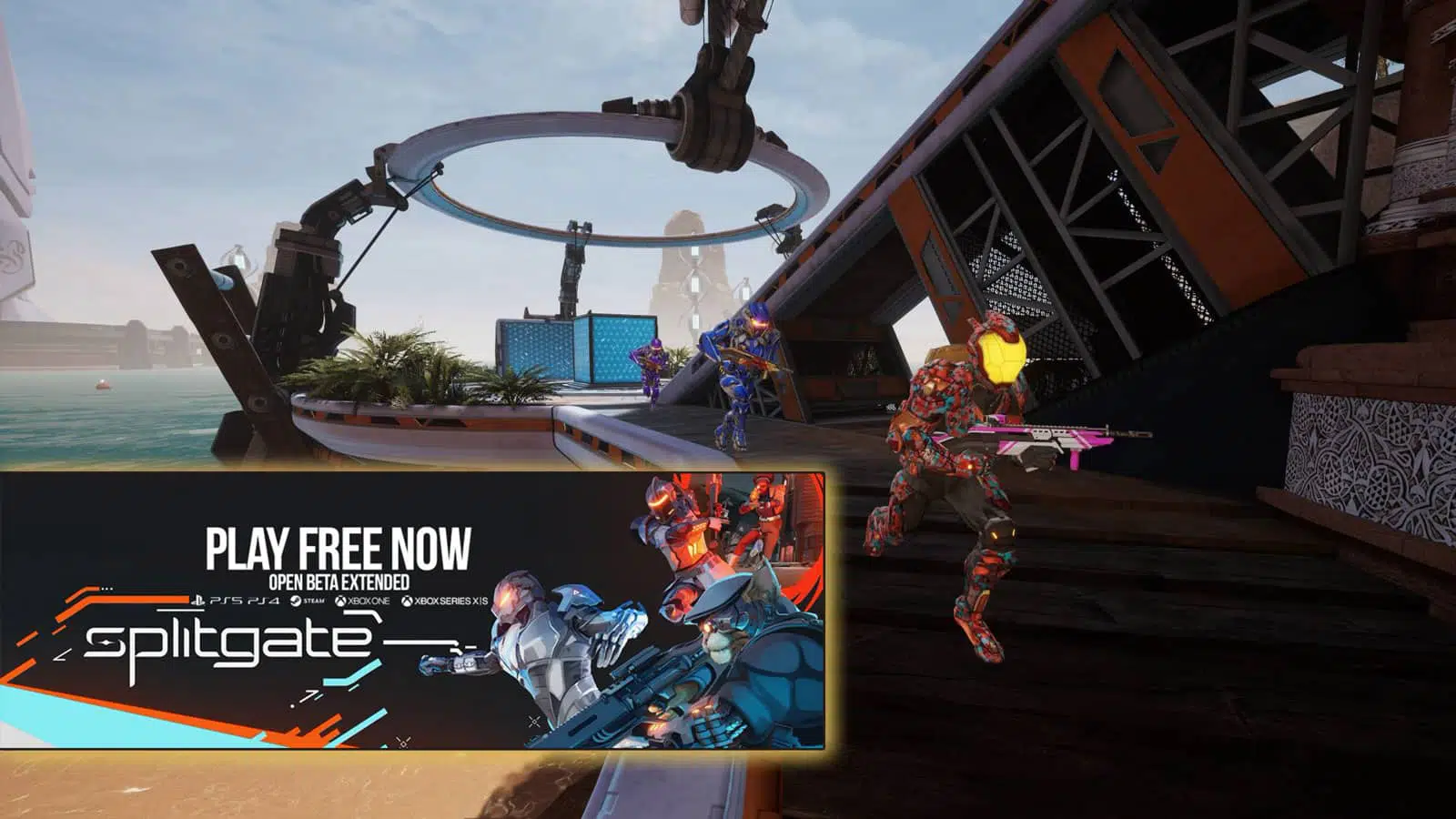 splitgate open beta extended