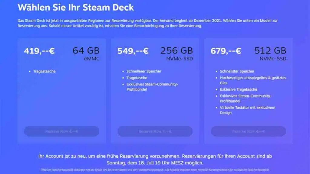 valve steam deck account zu neu valve steam deck account zu neu
