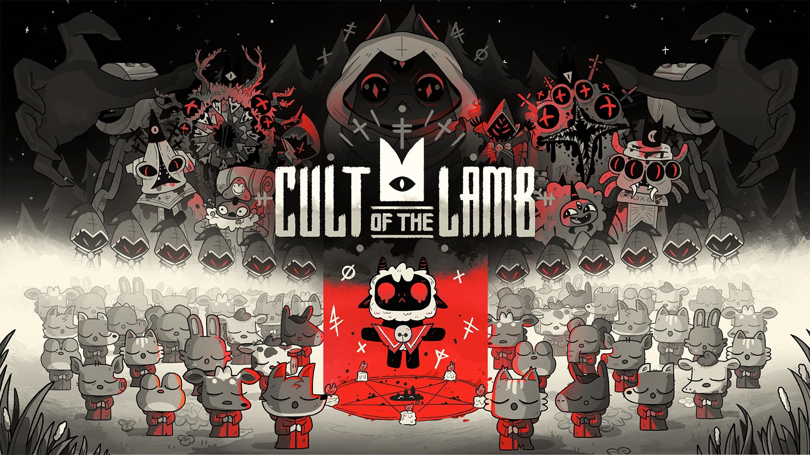 Cult of the Lamb Key Art