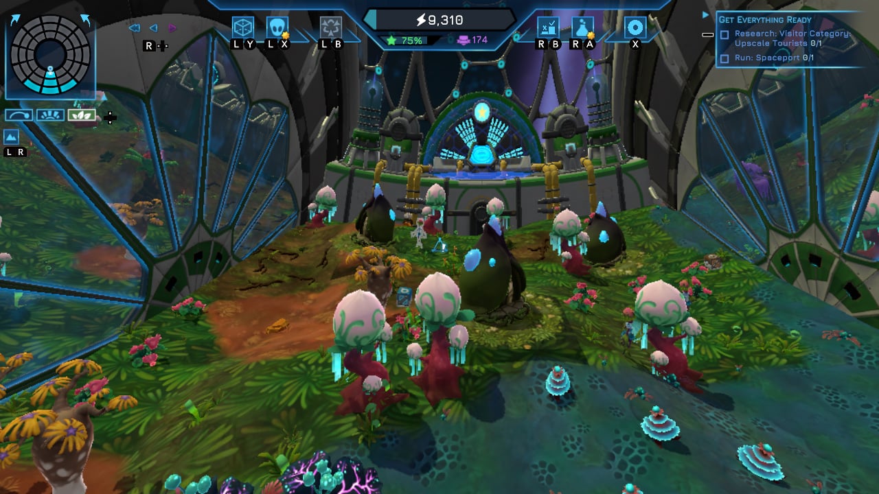 Spacebase Startopia auf der Switch. Quelle: Kalypso Media / Realmforge Studios SpacebaseStartopia Switch Screen3