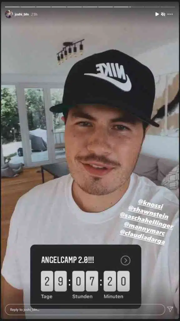 ankuendigung josh insta ankuendigung josh insta