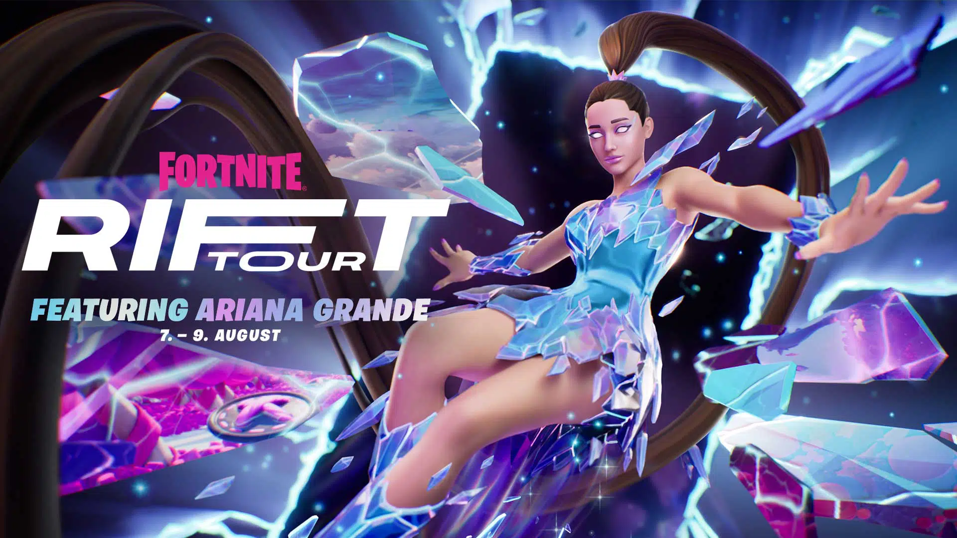 fortnite rift tour ariana grande