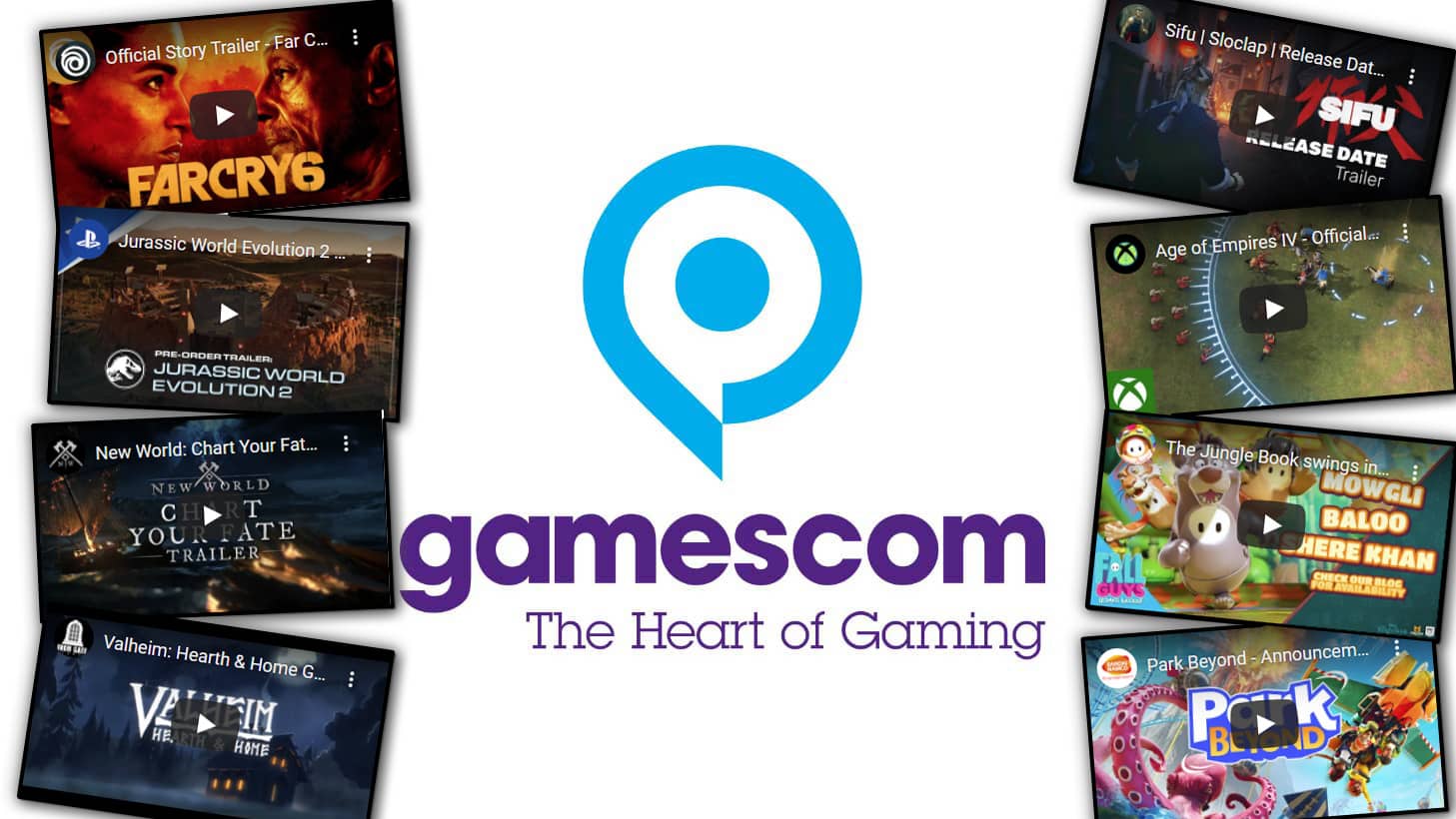 gamescom 2021 opening night live trailer sammlung