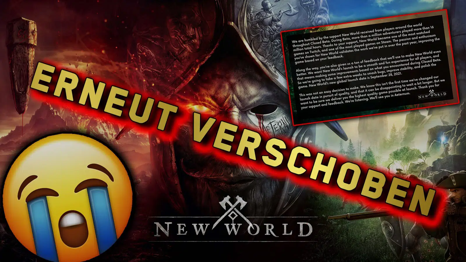 new world erneut verschoben august 2021