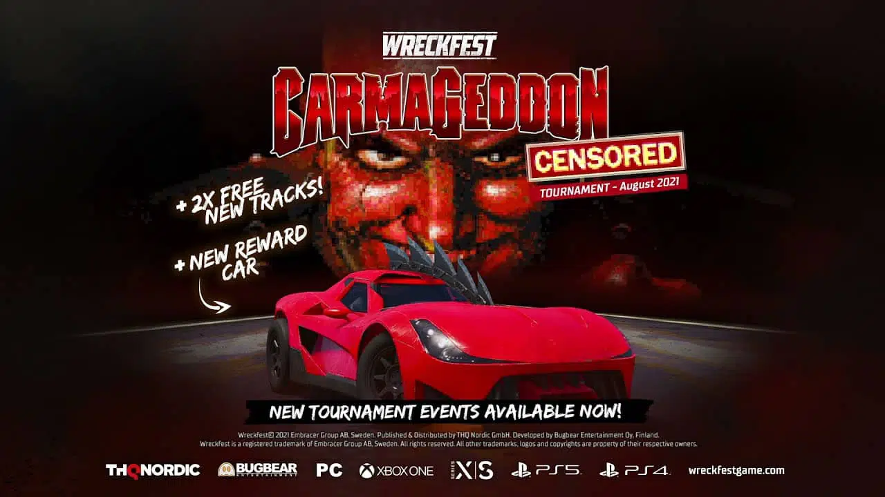 wreckfest carmageddon event