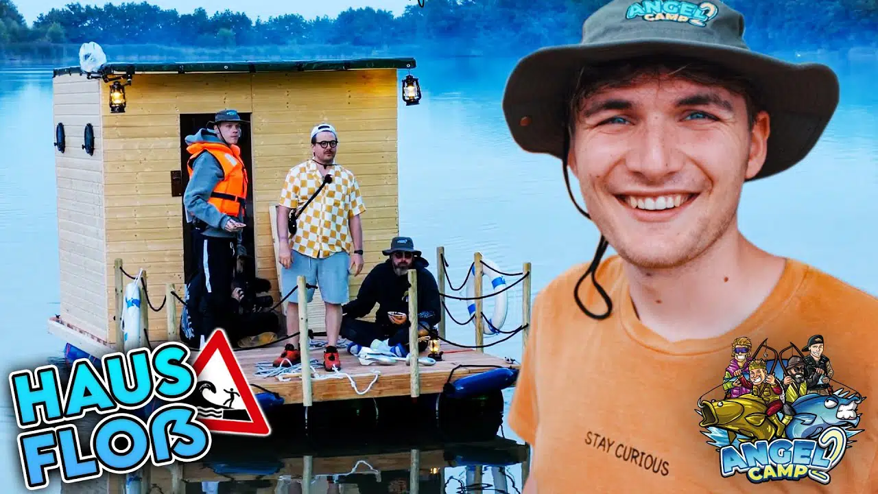 Unser HAUSFLOSS im ANGELCAMP 2 mit Uebernachtung 1