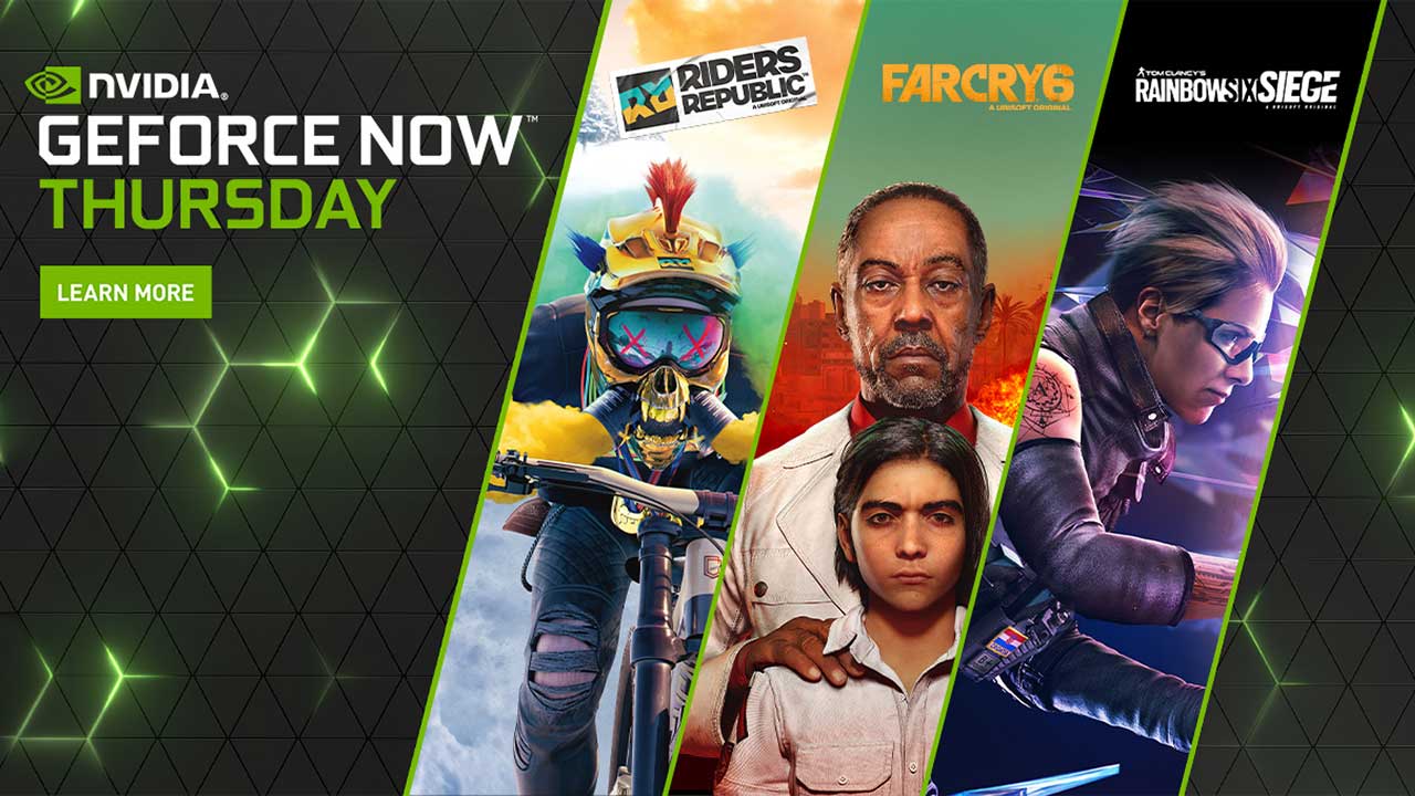 Geforce Now R6 Geforce Now: Far Cry 6, Riders Republic, R6, Life is Strange True ...