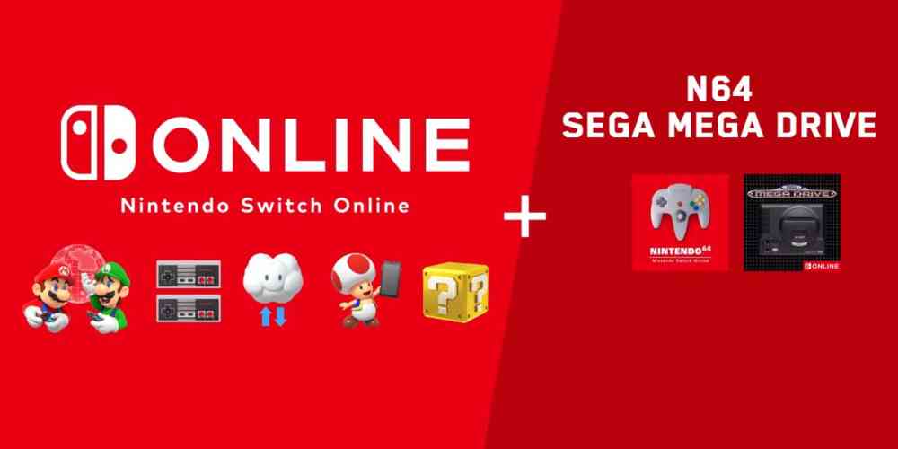 nintendo switch online n64 sega mega drive