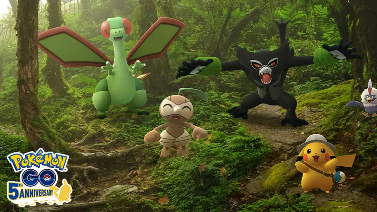 pokemon go film event zarude schattenaffe
