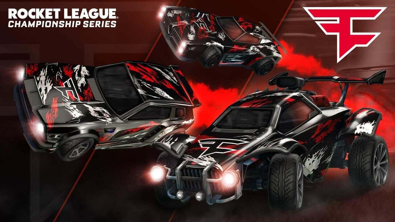 Die RLCS 2021/2022 E-Sport-Decals. Quelle: Psyonix / Epic Games Die RLCS 2021/2022 E-Sport-Decals. Quelle: Psyonix / Epic Games