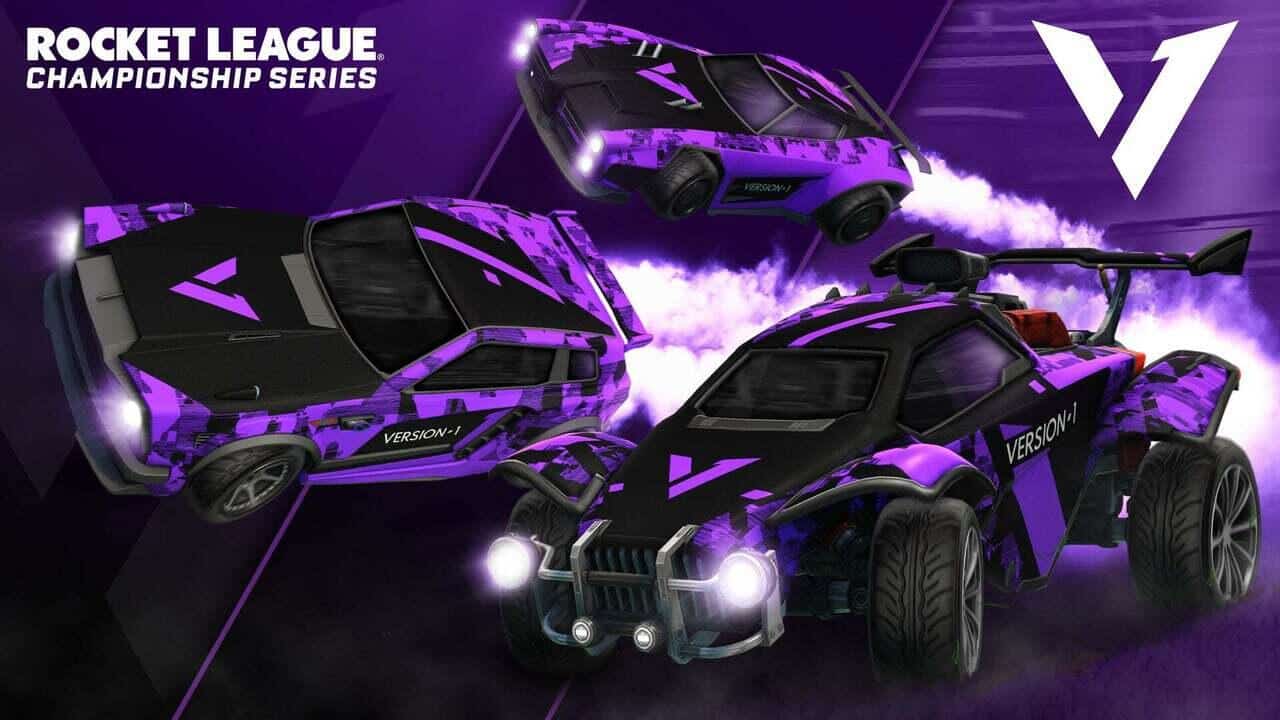 Die RLCS 2021/2022 E-Sport-Decals. Quelle: Psyonix / Epic Games Die RLCS 2021/2022 E-Sport-Decals. Quelle: Psyonix / Epic Games