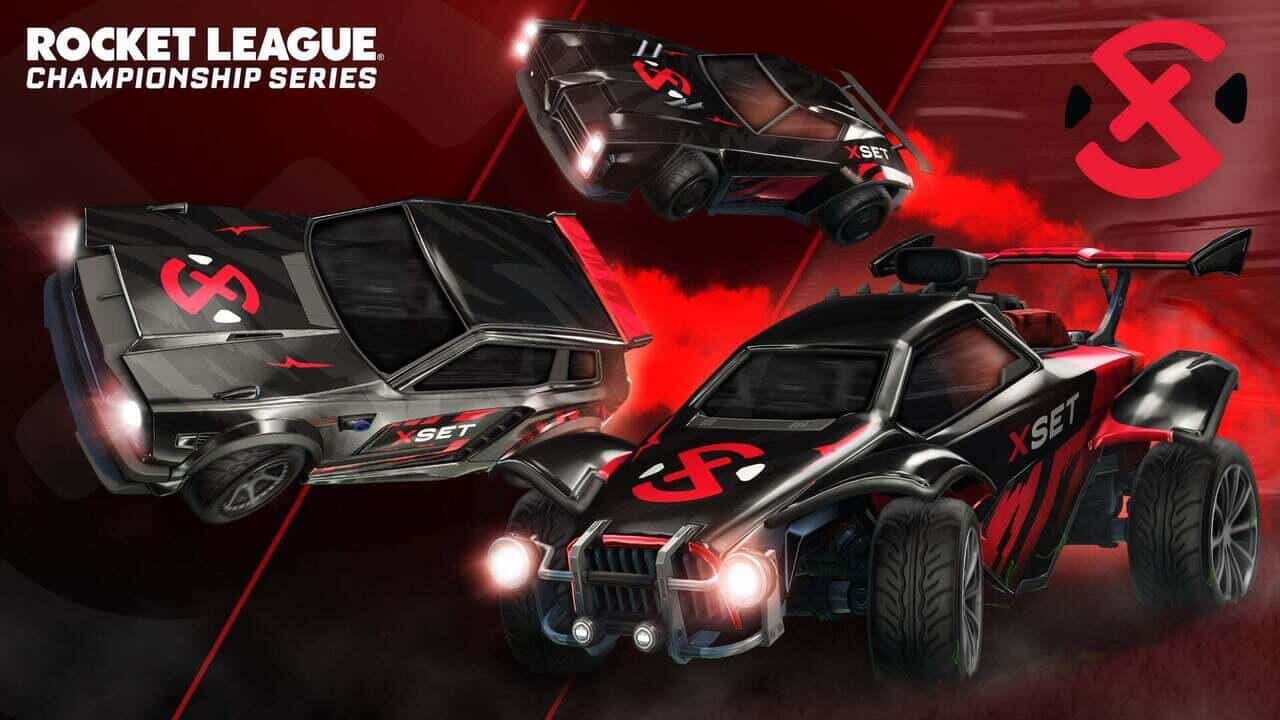 Die RLCS 2021/2022 E-Sport-Decals. Quelle: Psyonix / Epic Games Die RLCS 2021/2022 E-Sport-Decals. Quelle: Psyonix / Epic Games