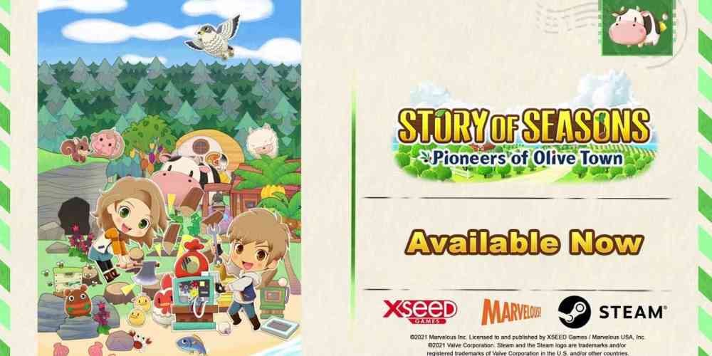 story of seasons pioneers of olive town pc launch