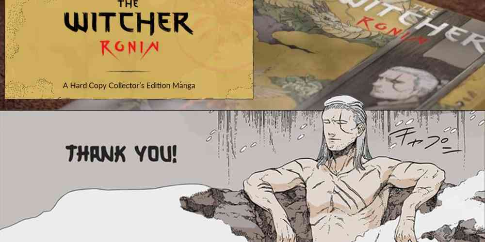the witcher ronin comic funded