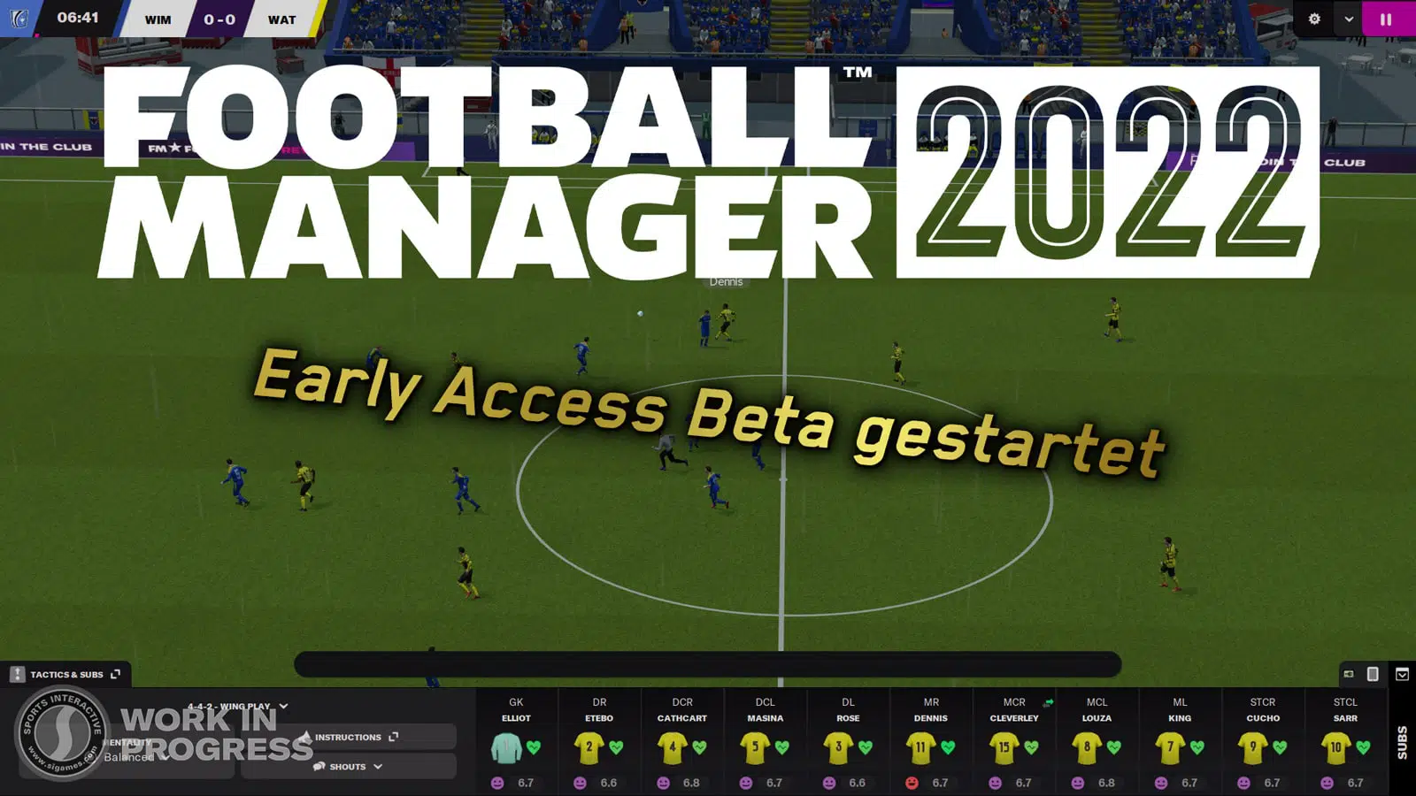 FM22 early access beta