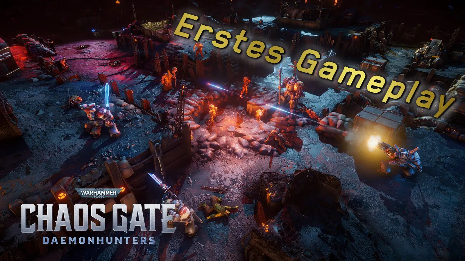 Warhammer 40000 Chaos Gate Daemonhunters gameplay