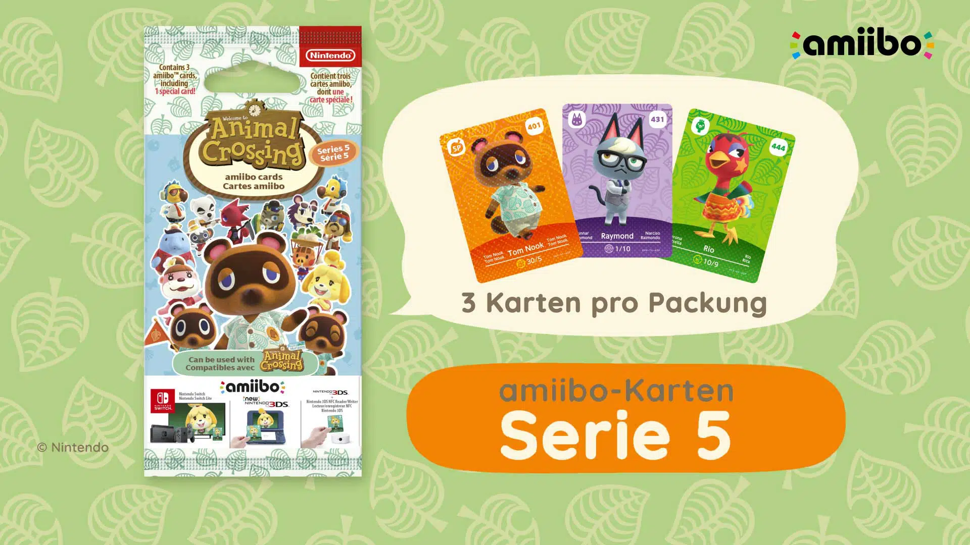 acnh amiibo karten serie 5