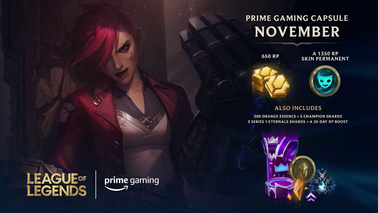 Prime Gaming x Riot Games: Exklusive In-Game-Angebote und E-Sport ...