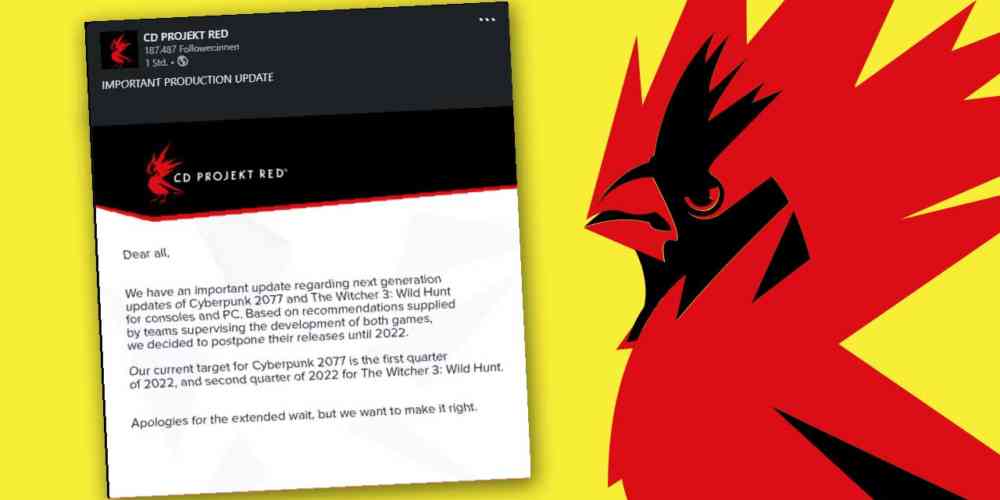 cyberpunk 2077 witcher next gen delay