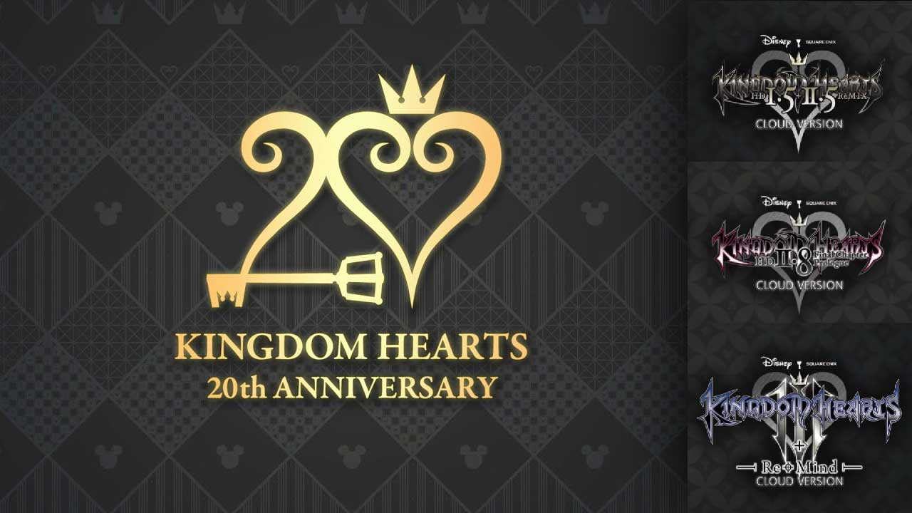 kingdom hearts 20th anniversary switch cloud versions