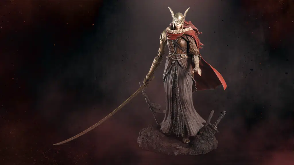 Die Statue von Malenia, Miquellas Klinge ist das Highlight der Collector's Edition. Die Statue von Malenia, Miquellas Klinge ist das Highlight der Collector's Edition.
