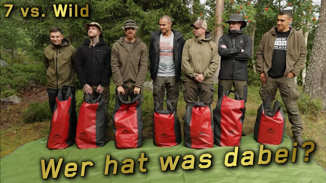 7 vs Wild Alle Teilnehmer und ihre Ausrüstung im Überblick GamingGrounds.de Das Spielemagazin