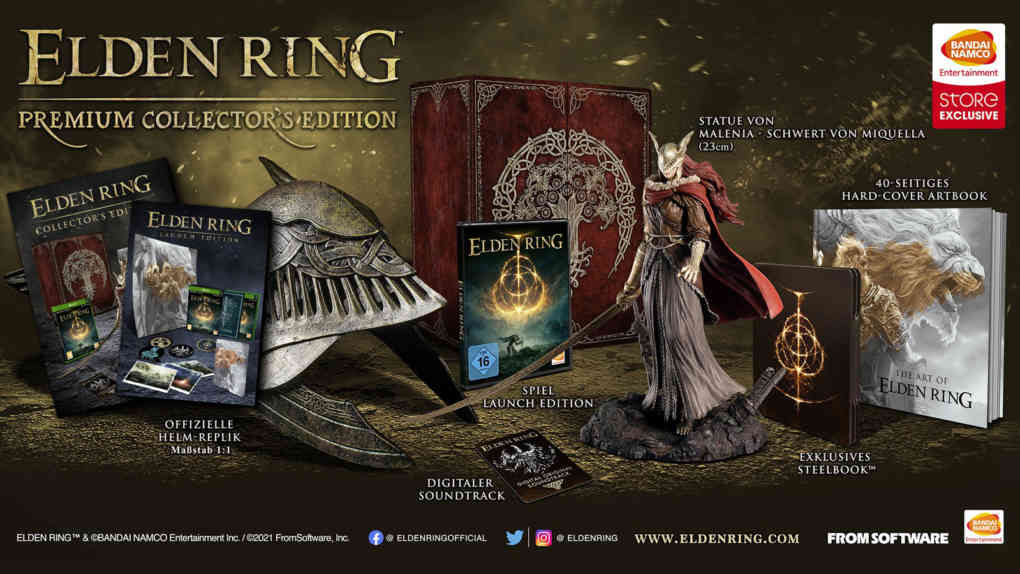 elden ring preorder collectors edition