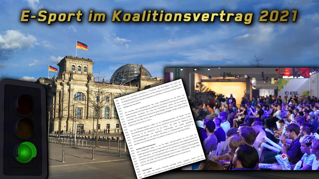 esport koalitionsvertrag 2021 ampel