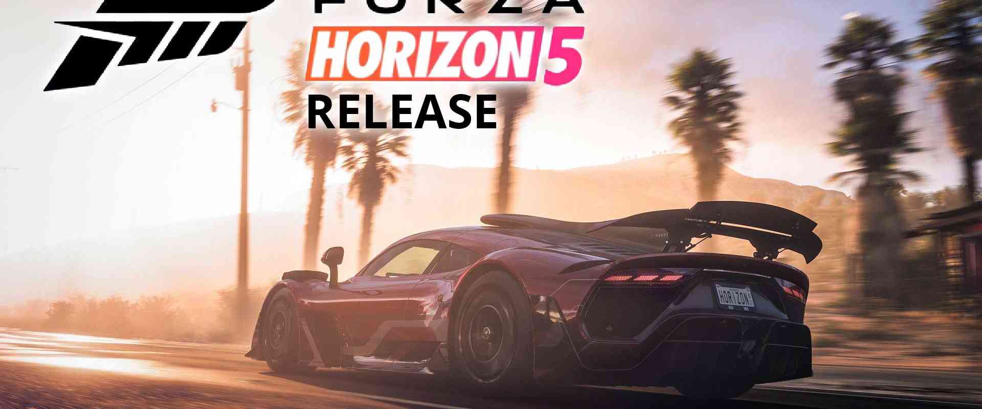 forza horizon 5 release