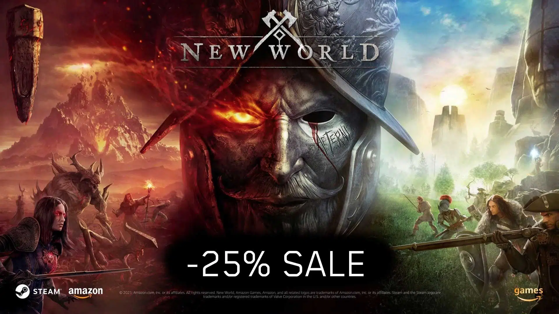 new world sale black friday 25