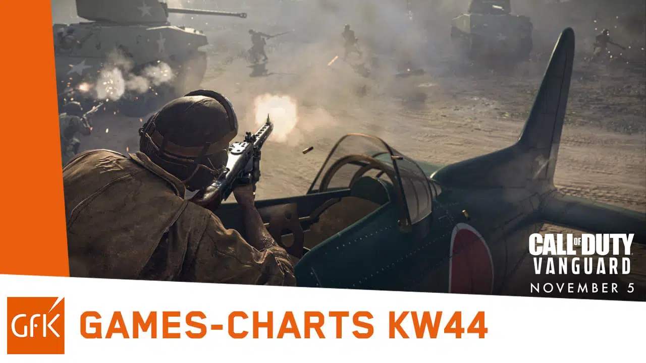 top 2 game charts deutschland kw44 2021 cod vanguard