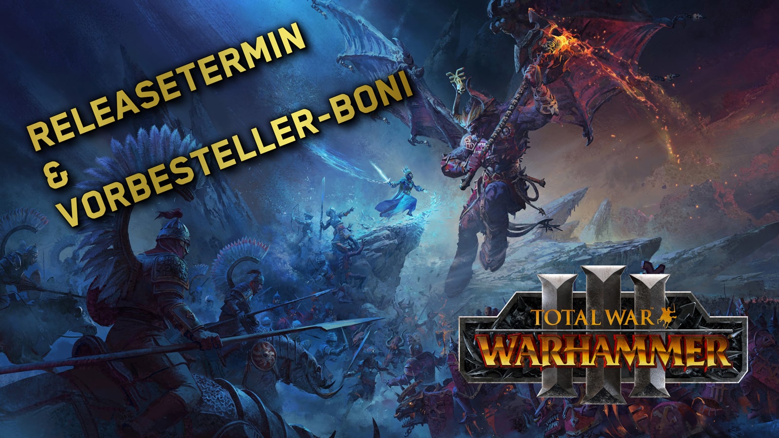 Total War: WARHAMMER 3 - Release steht fest, Day 1 im Game Pass ...