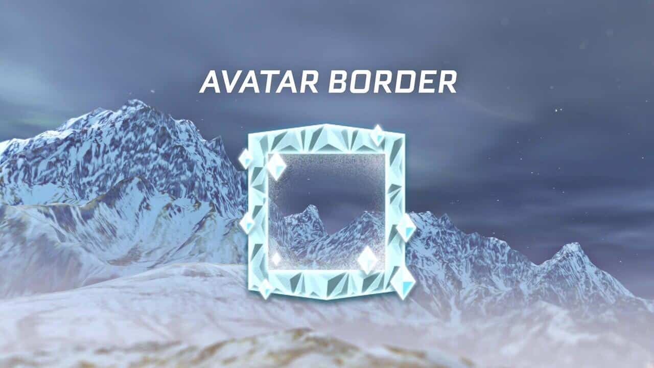 Iced out Avatar Border. Quelle: Psyonix / Epic Games Iced out Avatar Border
