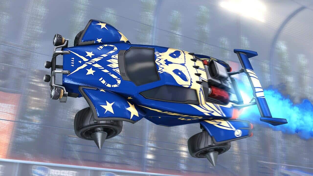 Naughty List Octane Decal. Quelle: Psyonix / Epic Games Naughty List Octane Decal