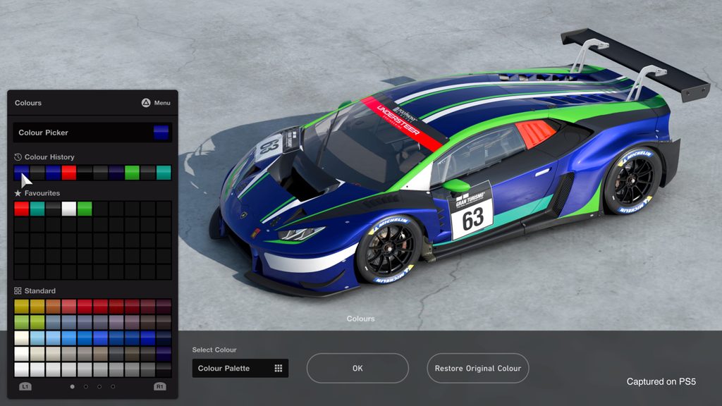 Gran Turismo 7 Bildergalerie. Quelle: Sony / Polyphony Digital Livery Editor 02 Legal scaled 1