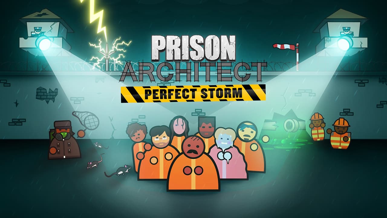 Prison Architect Perfect Storm Key Art