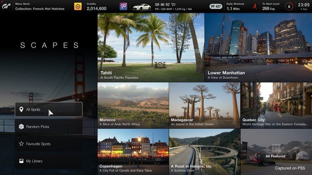 Gran Turismo 7 Bildergalerie. Quelle: Sony / Polyphony Digital Scapes 01 Legal 1 scaled 1