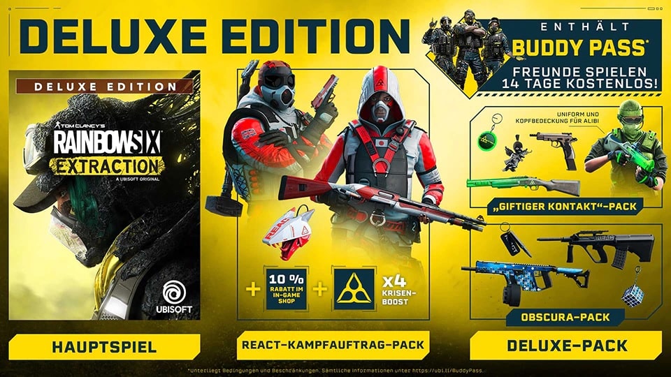 rainbow six extraction deluxe edition content rainbow six extraction deluxe edition content