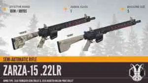 thehunter cotw zarza 15 22LR