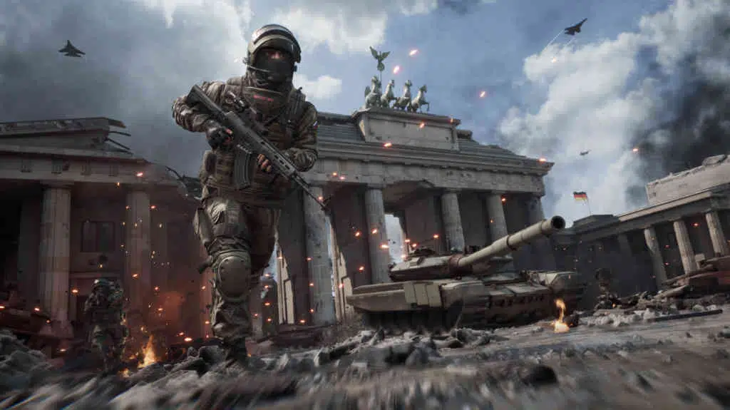 world war 3 brandenburger tor