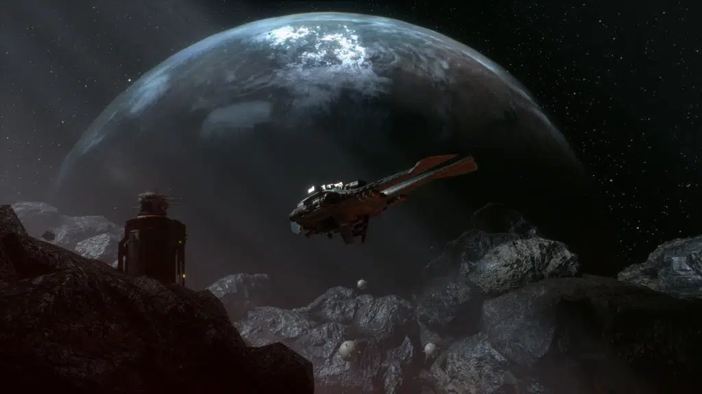 Neben den intensiven First-Person-Kämpfen spielt in Marauders auch unser Raumschiff eine zentrale Rolle. Neben den intensiven First-Person-Kämpfen spielt in Marauders auch unser Raumschiff eine zentrale Rolle.
