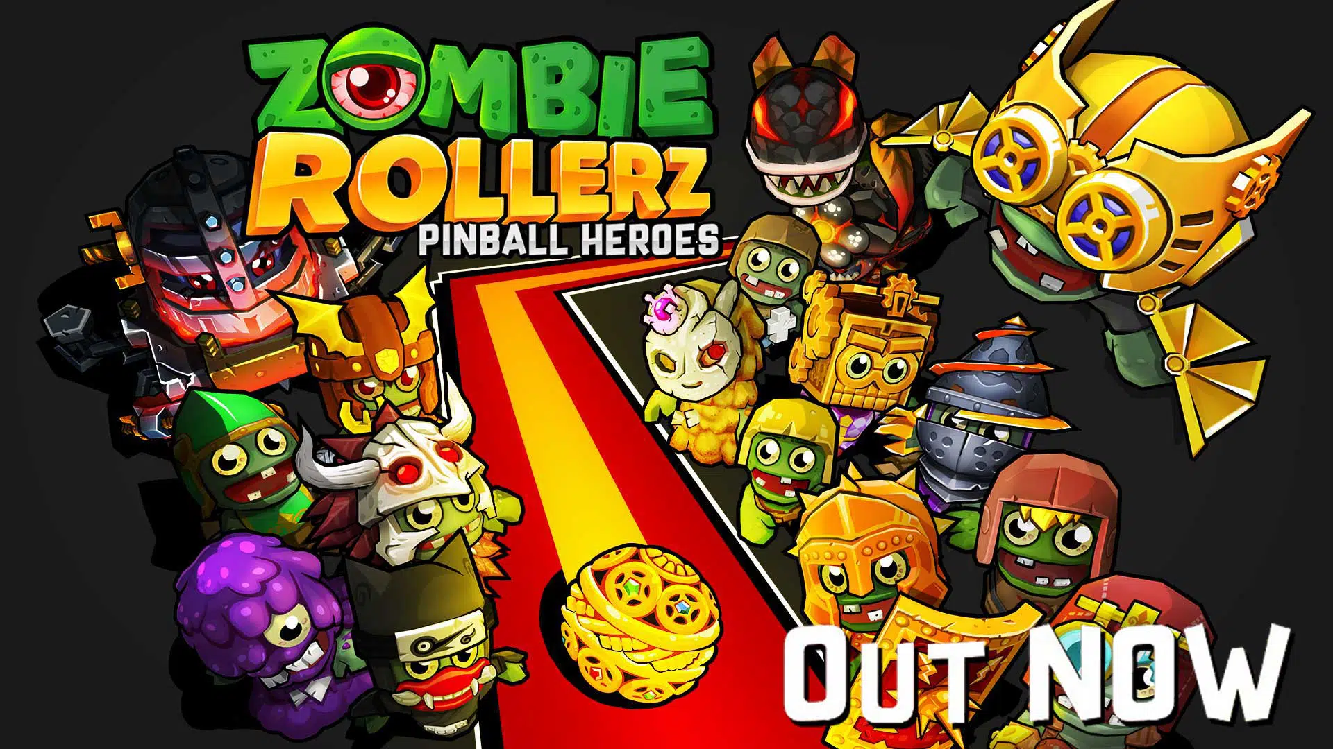Zombie Rollerz Pinball Heroes release