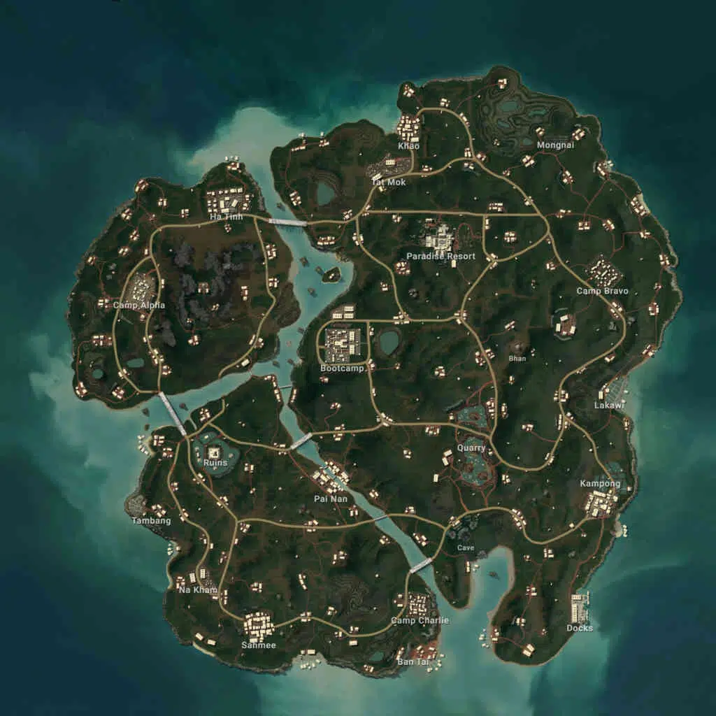 Sanhok Minimap oldmap 1024x1024 1 Sanhok Minimap oldmap 1024x1024 1