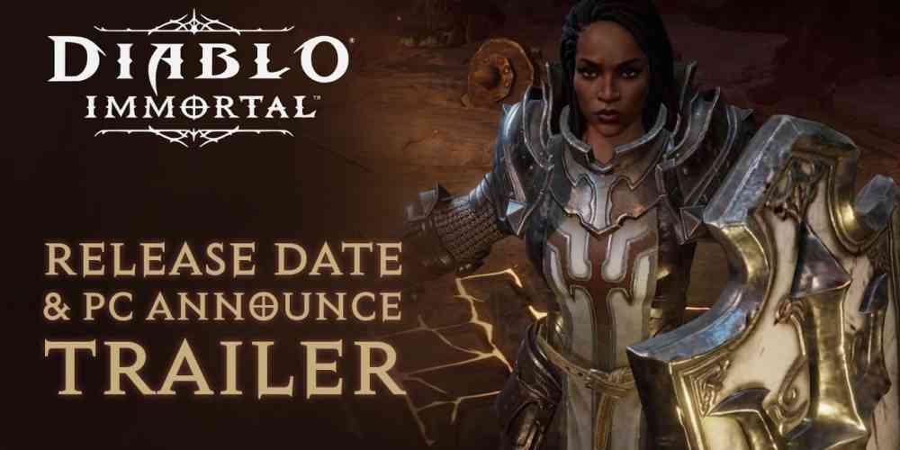 diablo immortal release date and pc announce