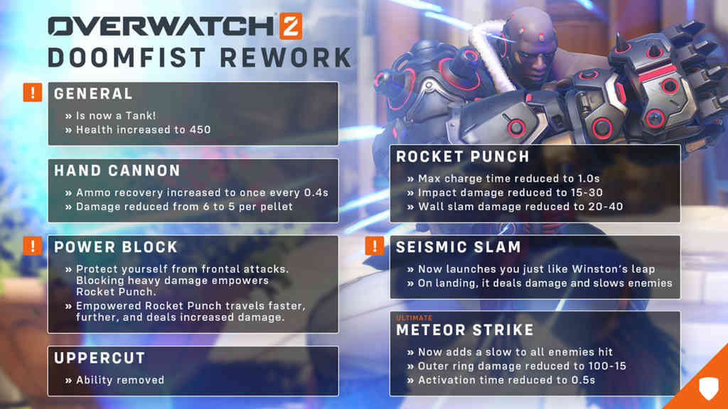 overwatch 2 doomfist changes overwatch 2 doomfist changes